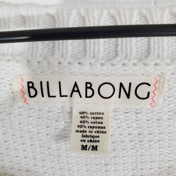 ⛔️Out Of Stock⛔️ BILLABONG Icon Rainbow Swirl Print Sweater Size Med - Picture 6 of 8